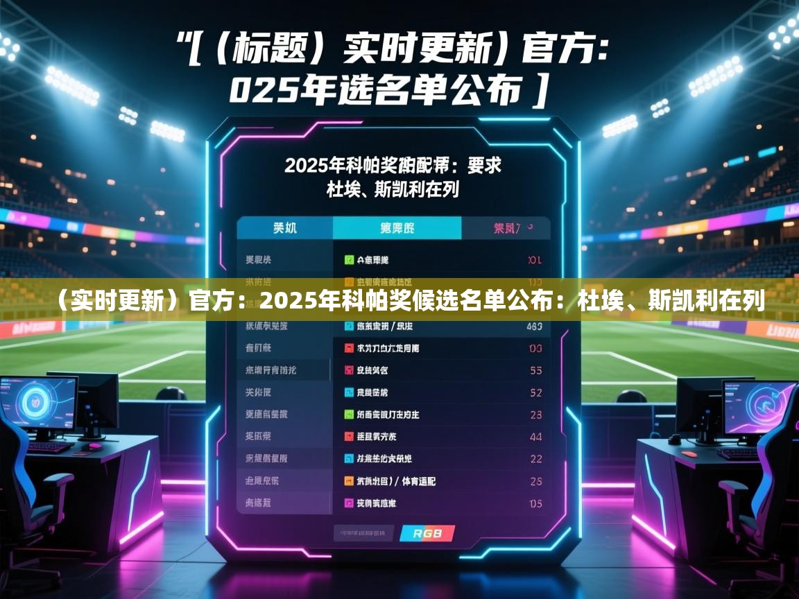 （实时更新）官方：2025年科帕奖候选名单公布：杜埃、斯凯利在列  第2张