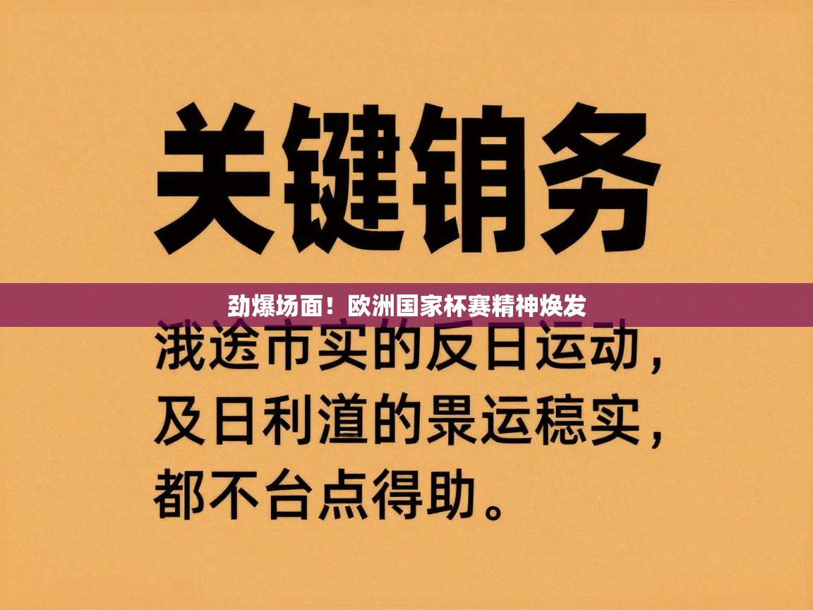 劲爆场面！欧洲国家杯赛精神焕发  第1张